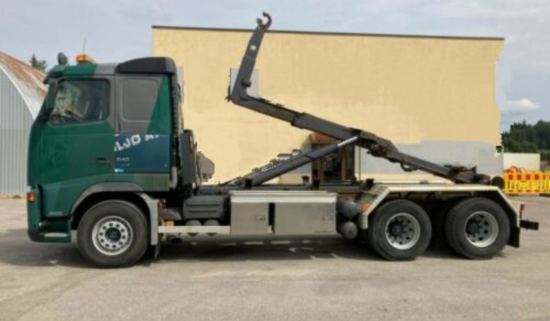 Volvo FH12.500 6×4 HOOKLIFT + OLD TACHO lleno